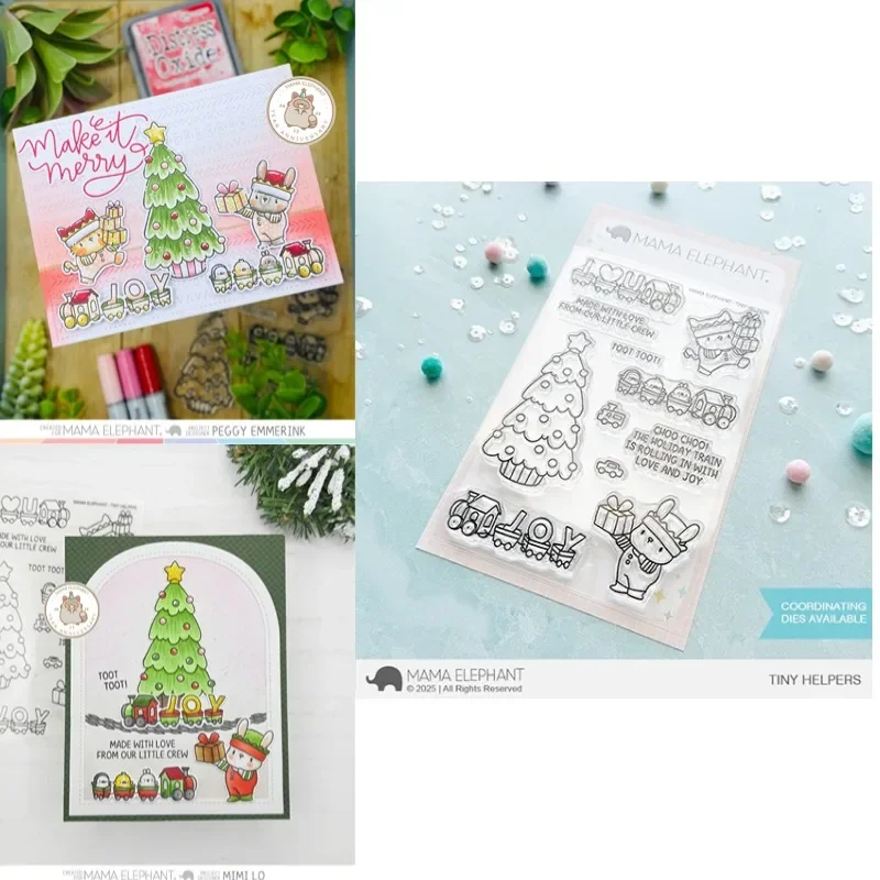 Docket Lil ATC Box Clear Siliconen Stempels En Matrijzen voor DIY Schroot Boeking Bullet Journal Craft Supplies Stempel Fotoalbum Kaart
