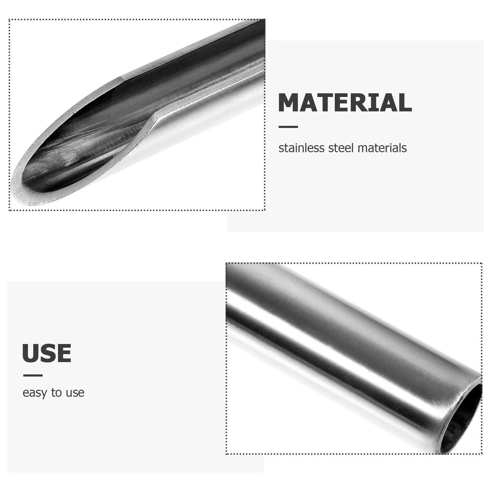 Stainless Steel Grain Sampler Sturdy Grain Sampling Tool Ergonomic Design Anti-Rust Cereal Sampler Powder Sample Probe