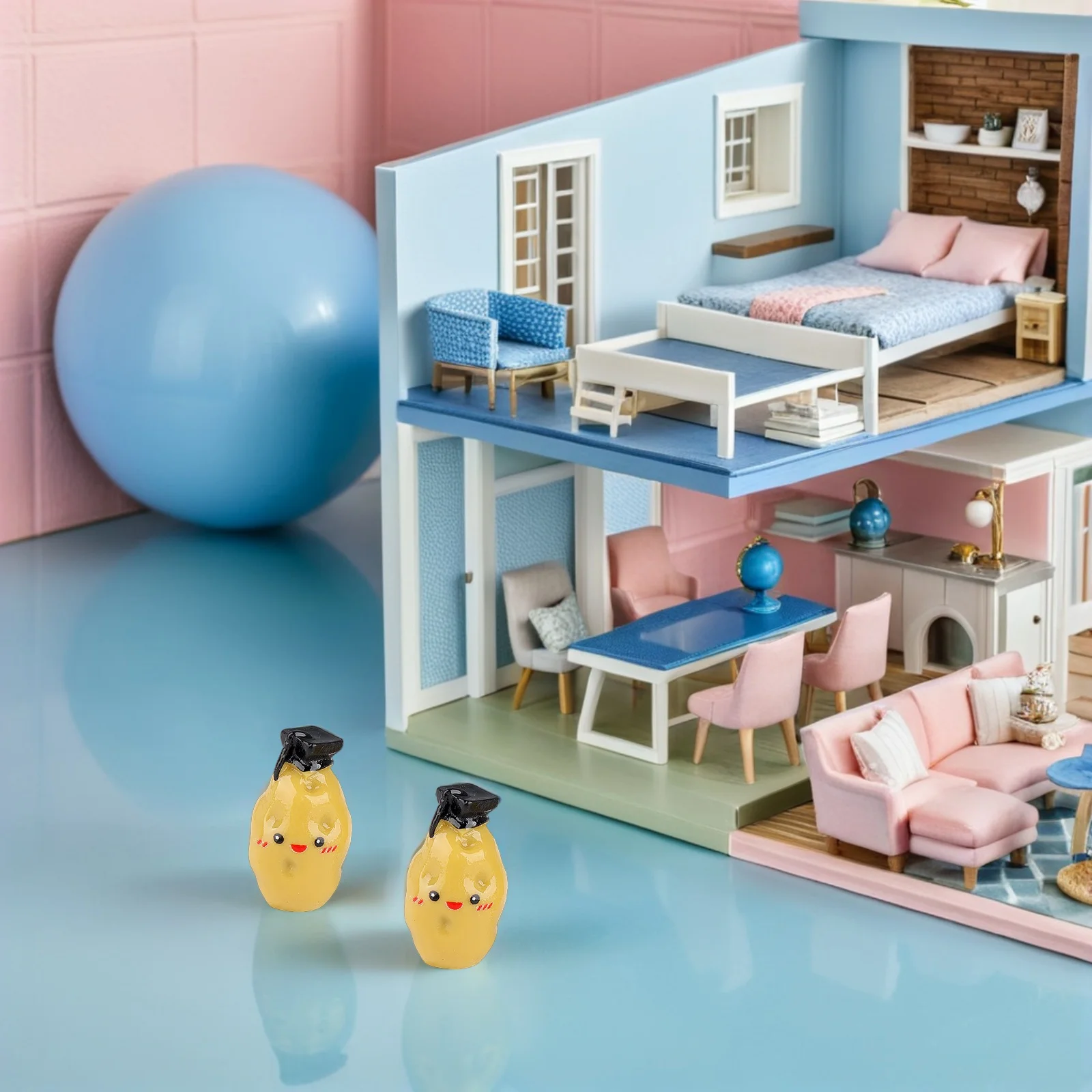 

30Pcs Mini Resin Simulation Potato Decorations Positive Affirmation Graduation Gifts Office Home Classroom Motivational Decor