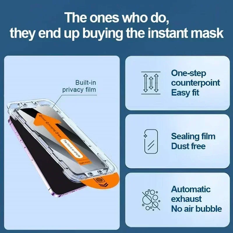 حماية شاشة الخصوصية بدون غبار لهاتف Honor 400 200 300 90 Smart 500 70 Pro Plus 50 Lite طبقة من الزجاج المقسى المضاد للظهور