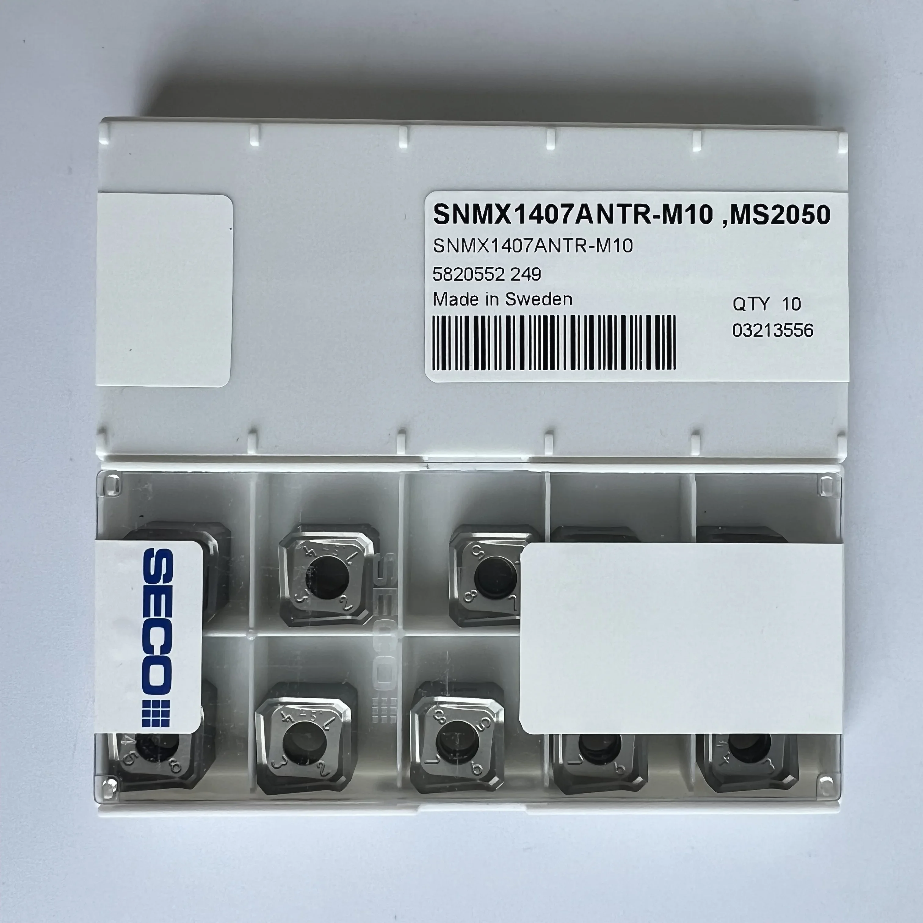 

Original blade SNMX1407ANTR-M10,MS2050 /Carbide CNC Blade 10 Pieces