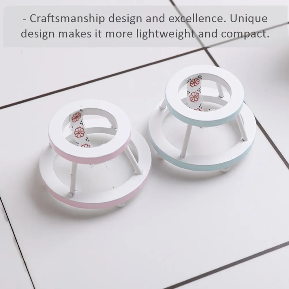 

1 шт. Миниатюрный деревянный домик-аксессуар для ходунков, компактный, легкий, имитационный декор