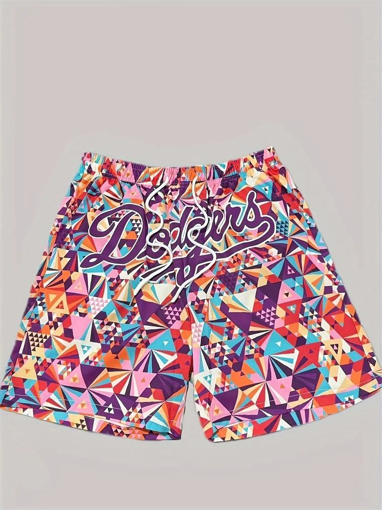 Summer Men's Large Size Swimming Shorts New Sports Shorts Casual Loose Comfortable Beach Shorts Outdoor Men's Swimwear