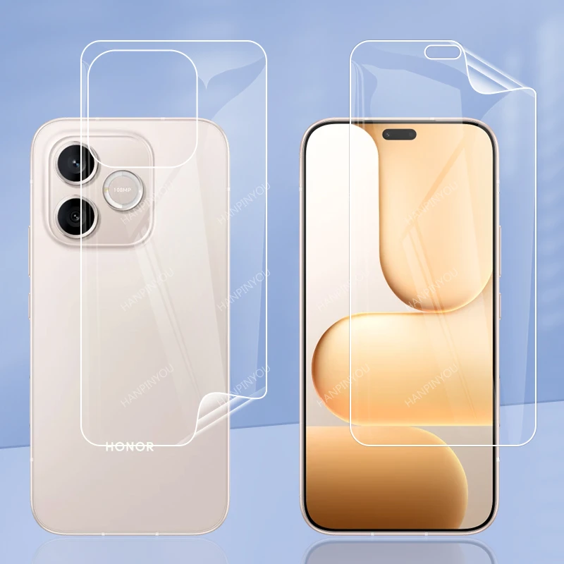 

For Honor 600 Lite 500 Smart 600Lite Clear / Matte Anti-Fingerprints Hydrogel Full Cover Soft Screen Protector Film
