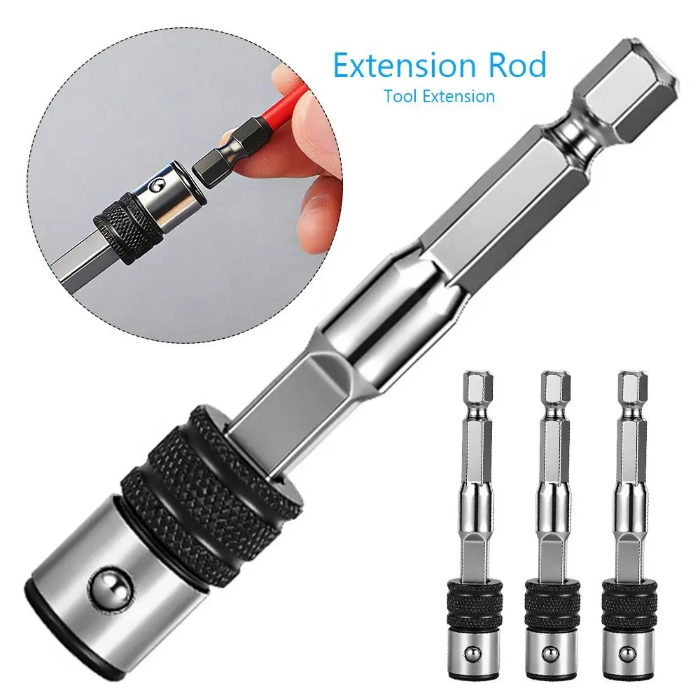 Quick Connect Portable Extension Rod Dual Use Fast Position Extension Stable Connect Self-Locking Tool Extension Tool Matching
