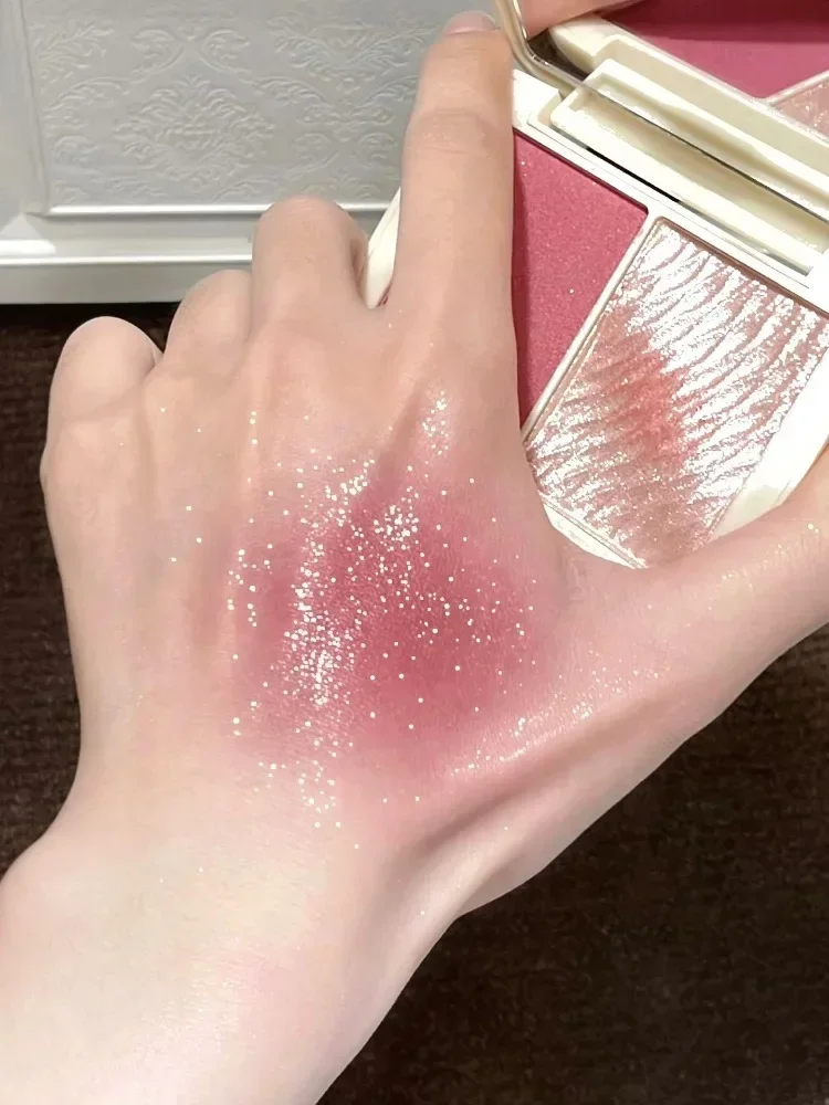 

Highlighting Contouring Blush All-in-One Palette Finisher Palette Face Highlight Ginger Peach Pale Rare Beauty Cosmetics Makeup