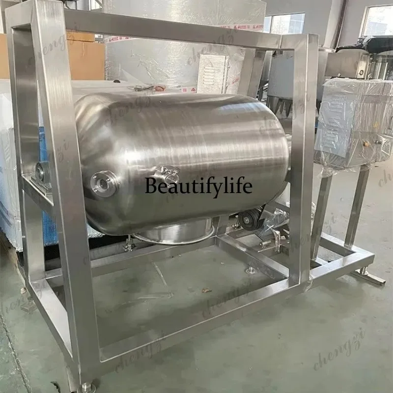 HR Vertical Butter Mixing Blender Sturdy Structure Butter Making Machine For Dairy Farm And Food Production Facility