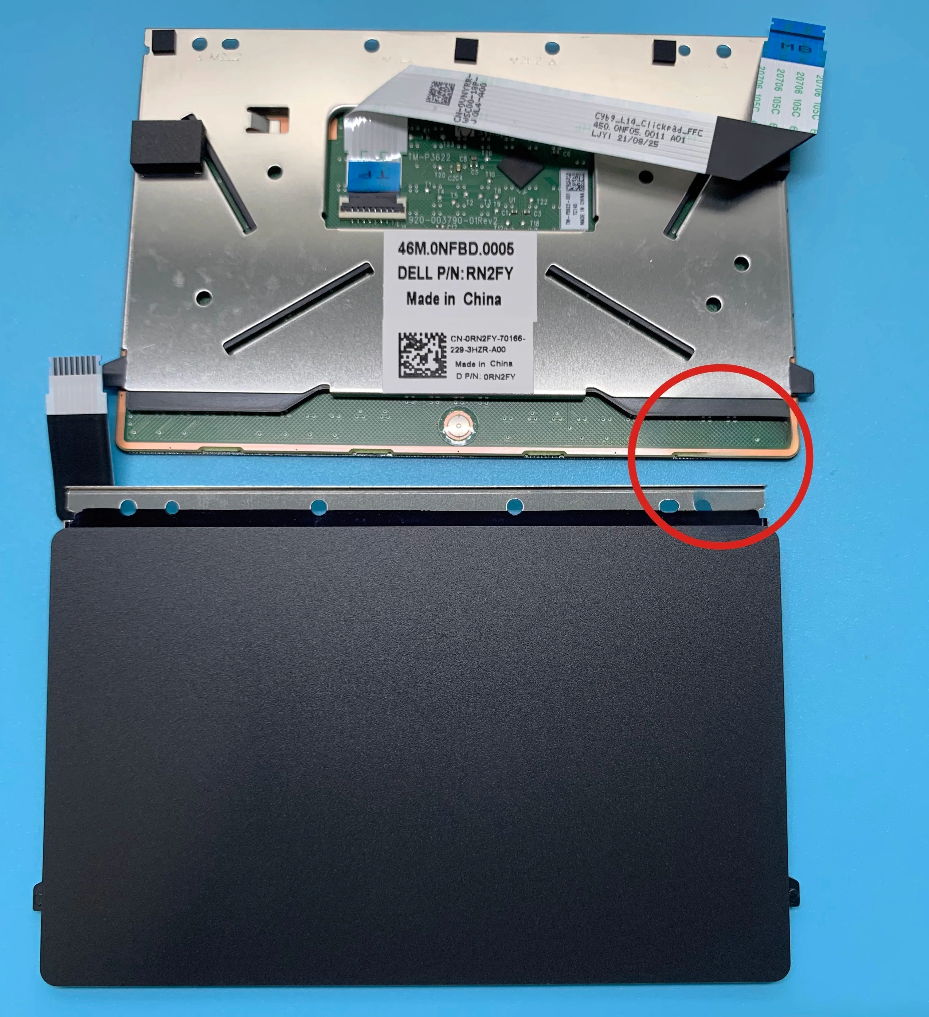 

Для DELL Latitude E3420 3420, тачпад, сенсорная панель, кнопка мыши, плата RN2FY 0RN2FY