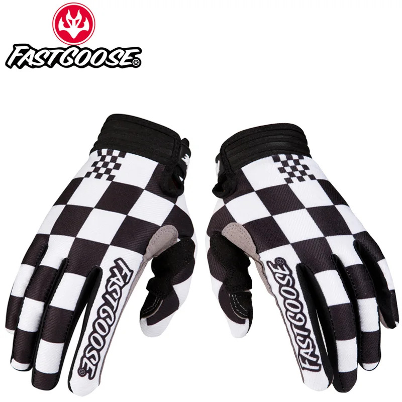 FASTGOOSE Touchscreen Motorcycle Racing Gloves for Men and Women, Outdoor Riding Protective Gloves, Export Gloves