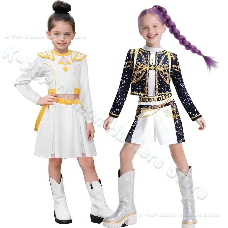 Costumade Pour Filles – Robe D'Halloween Pour Enfants De 3 à 12 Ans – Déguisement Pour Spectacles Et Fêtes