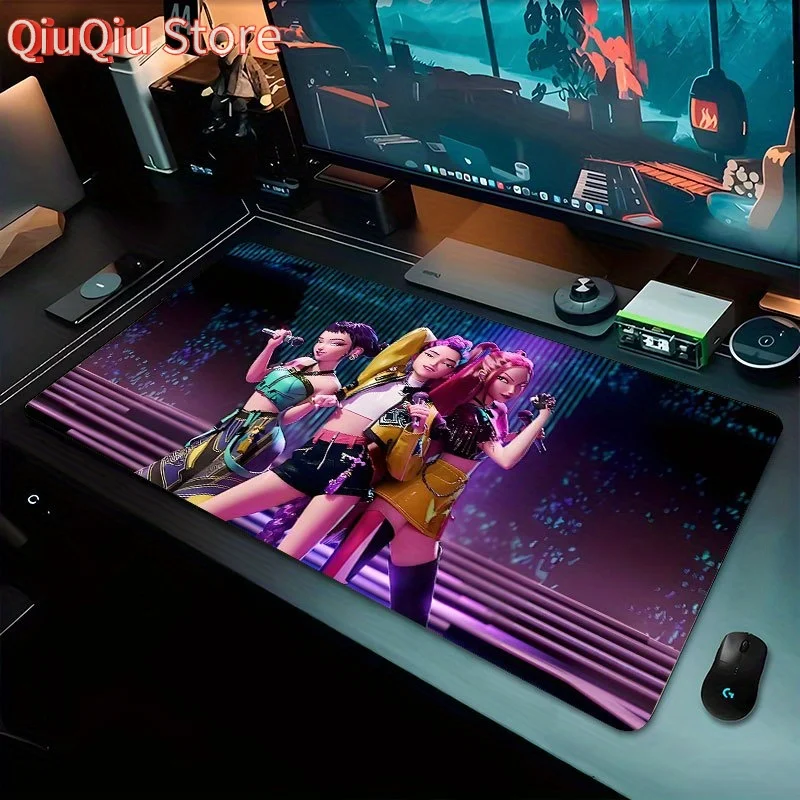 

HUNTRIX 37 mouse pad non-slip rubber base smooth surface stylish and comfortable gaming mouse pad accessories for PC players and