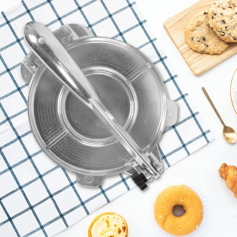 Aluminium Alloy Manual 16/20cm DIY Tortilla Press Maker Corn Tortillas Dough Pressing Tools Kitchen Bakeware Cooking Accessories