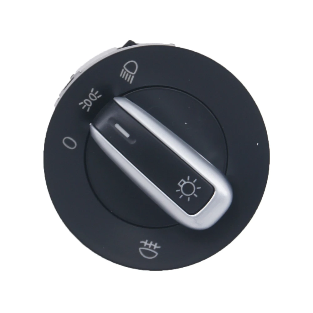 

​Chrome Headling Fog Lamp Switch for Tiguan For Caddy For Touran For Seat Alhambra 3C8941431B Vehicle Accessory