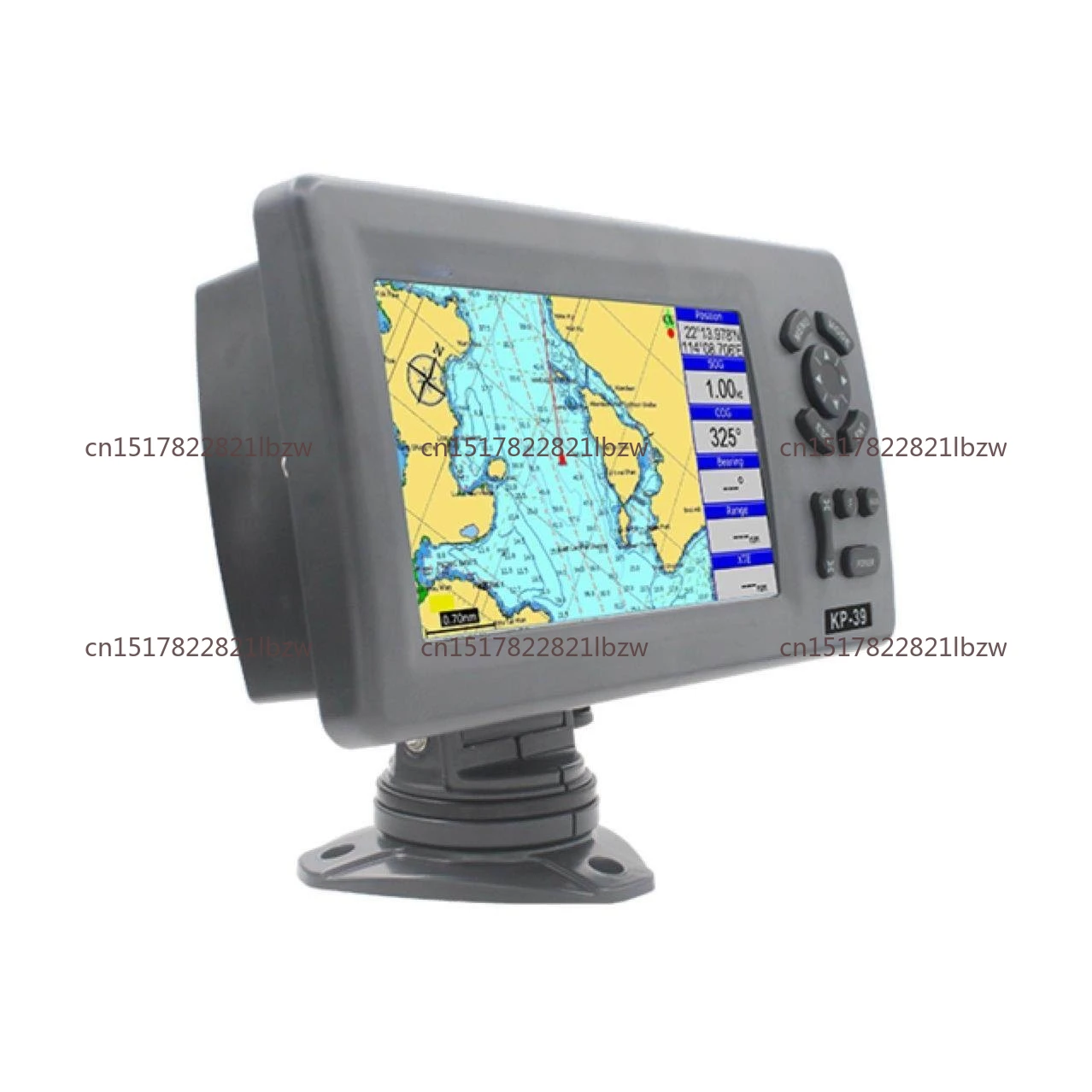 KP-39A 7-inch GPS Chart Plotter with Class B+ AIS Transponder ,FULL SET