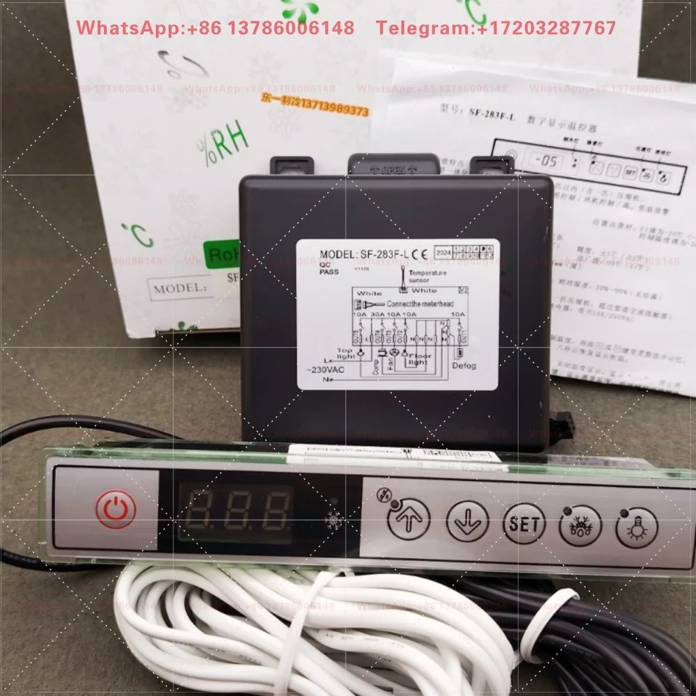 SF-283-283F-285 Thermostat Ruixue Air Curtain Cabinet Display Computer Board Electronic Temperature Controller