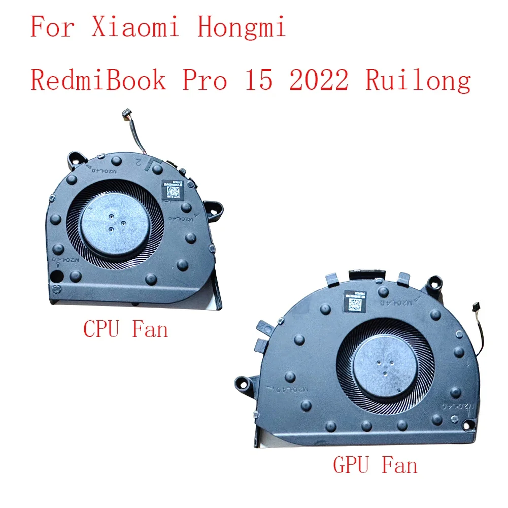 Replacement New Laptop CPU+GPU Cooling Fan For Xiaomi Hongmi RedmiBook Pro 15 2022 Ruilong Fan