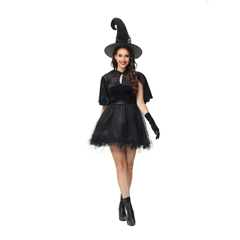 

Halloween Adult Cosplay Witch Performance Costume