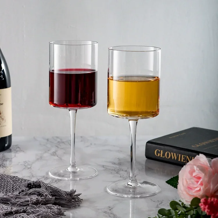 2/4/6Pcs/Set, 400ml Red Wine Plastic Cups,  White Wine Cups Set, Modern Champagne Glass, Christmas Wedding Anniversary Gift