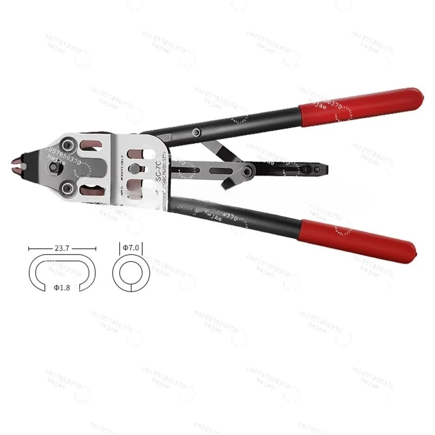 SC-7C Professional Manual Hog Ring Plier Portable C-Ring NAILER C Nailer