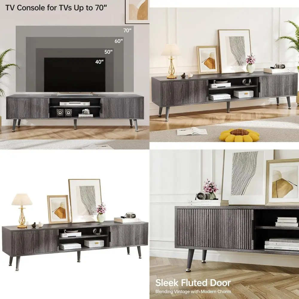 70 Tv Stand With St…