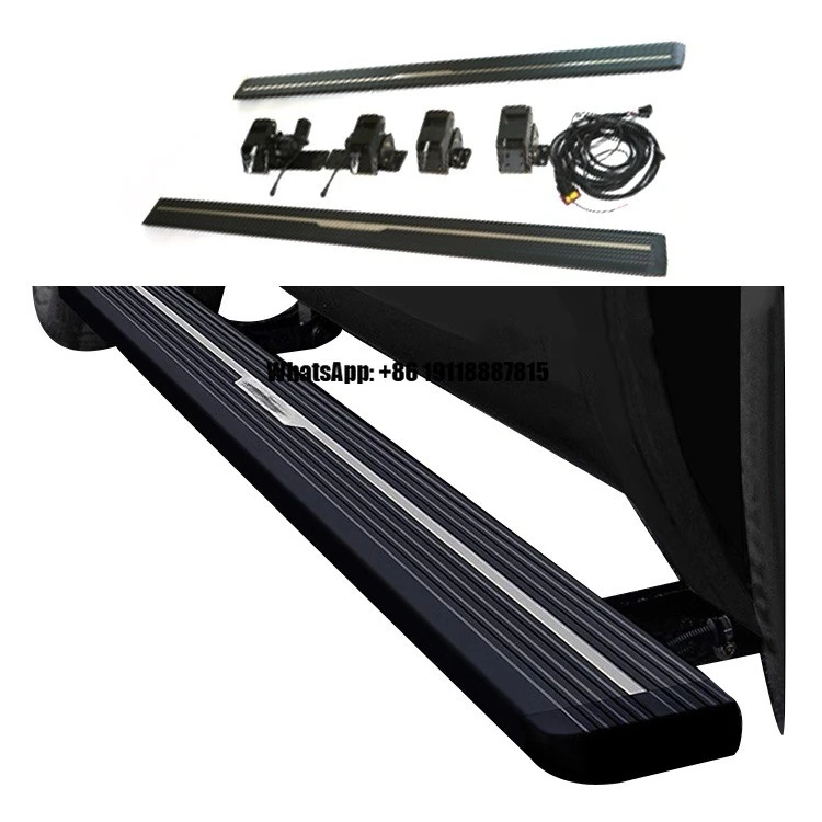 

Side Step Car Exterior Accessories Side Pedal Customized Logo Auto Running Board for Toyota RAV4 Highlander Sienna 2015-