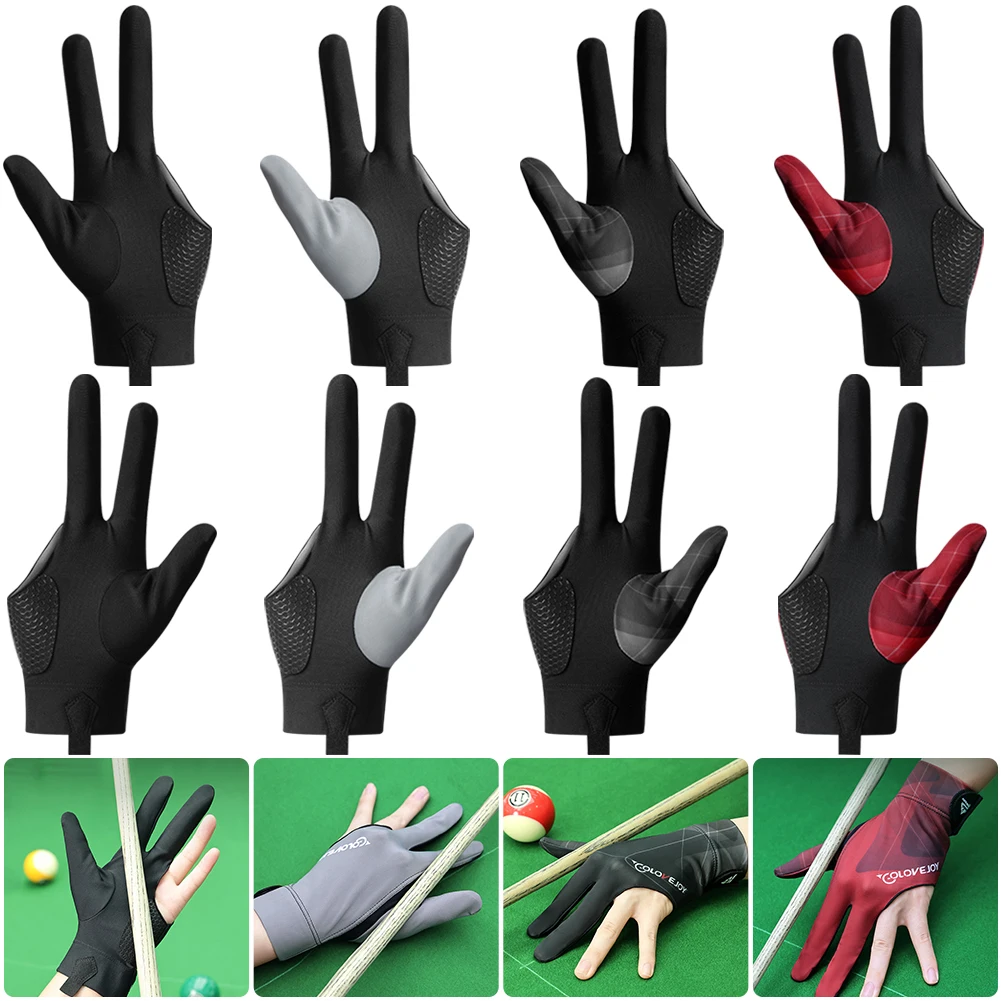 

Full-Finger Billiards Gloves Left/Right Hand Billiard Pool Gloves Universal Billiard Sports Accessories