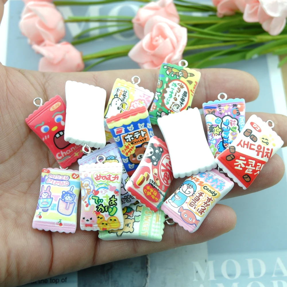 Cute Japanese Candy Charms for Jewelry Making Diy Earring Bracelet Pendant Accessories Findings Phone Making Wholesale Bulk