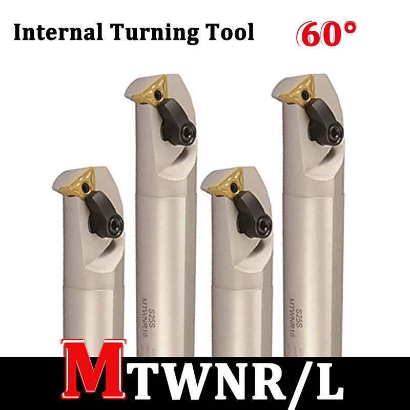 1PCS S20R S25S MTWNR16 MTWNL16 Internal Turning Tool Holder High-Quality  MTWNR MTWNL For Turning Inserts TNMG