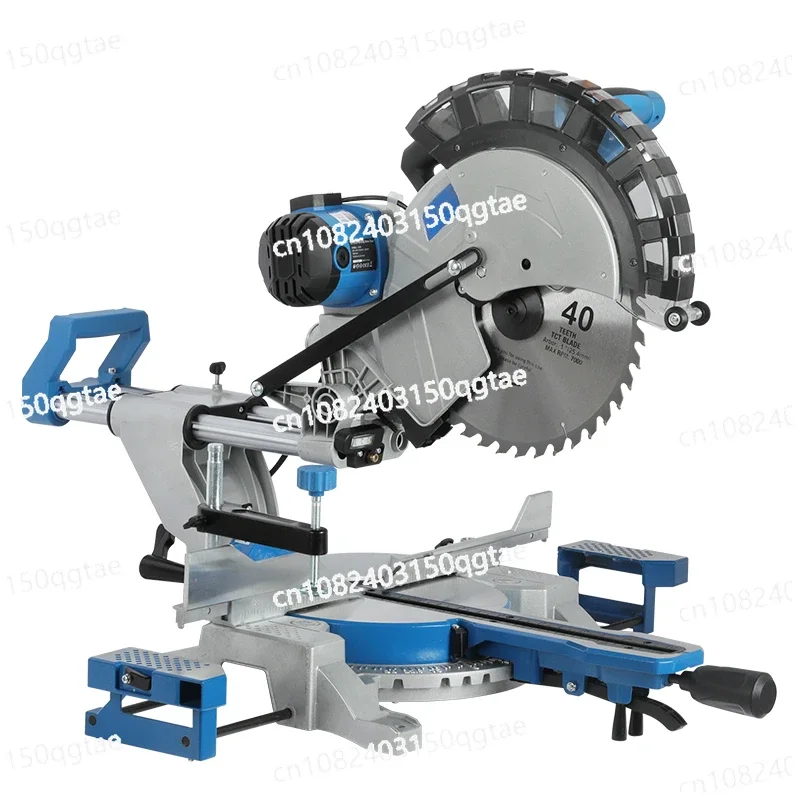 12inch305mm Sliding Wood Miter Saw Single Bevel with Laser LED Light Electric Power Tool Cutting Machine