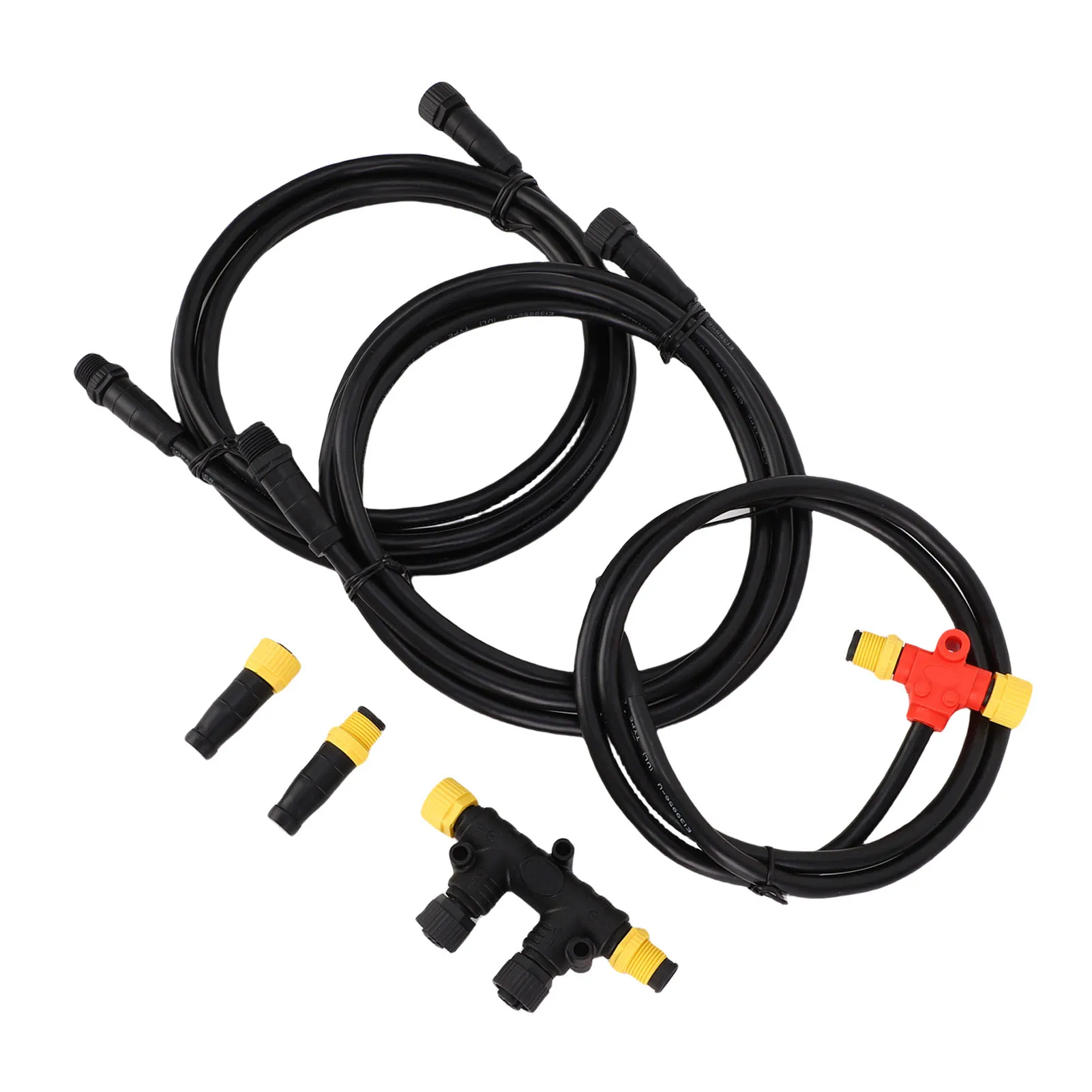 NMEA 2000 Connector Kit Plug and Play  Metal and Plastic Rainproof NMEA 2000 Starter Kit for Complete Communication Network