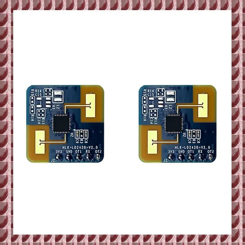 A95G 2X 24G Mmwave LD2420 Human Presence Radar Sensor Motion Detection Module