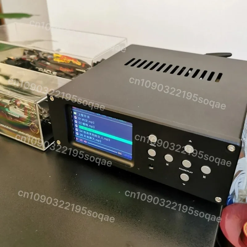 All In One Digital Amplifier XLR RCA Coaxial USB DSD DAC ES9038Q2M Remote Lossless HIFI Car CD Player DV20C
