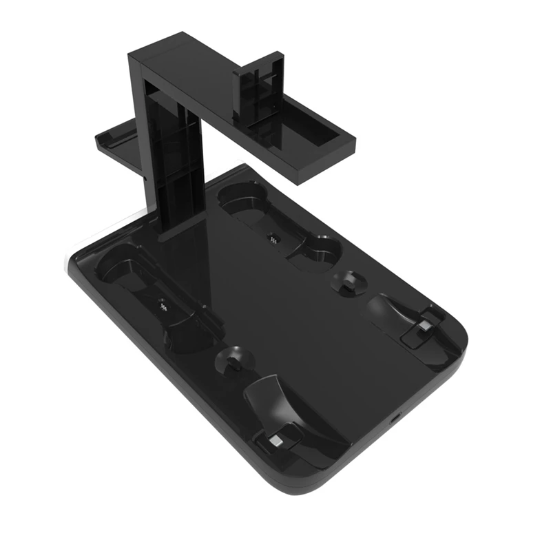 

Зарядная база с ручкой для PS VR2, подставка для хранения шлема VR2, многофункциональное зарядное устройство, зарядная база с ручкой для PS5
