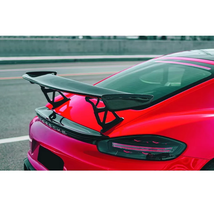 

DarwinPRO 2016-2024 V-GT Style Carbon Fiber Trunk Spoiler for 718 Cayman Boxster