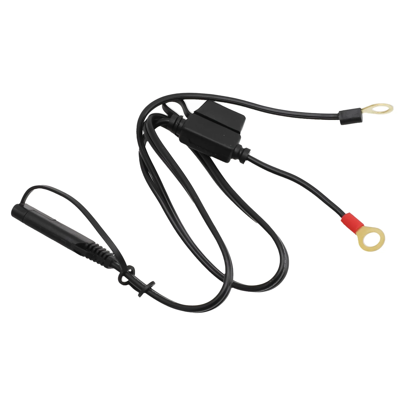 Reliable 12V Ring Terminal Harness Charger Cable Expand Car and Motorcycle Charging Terminal with Weatherproof Design