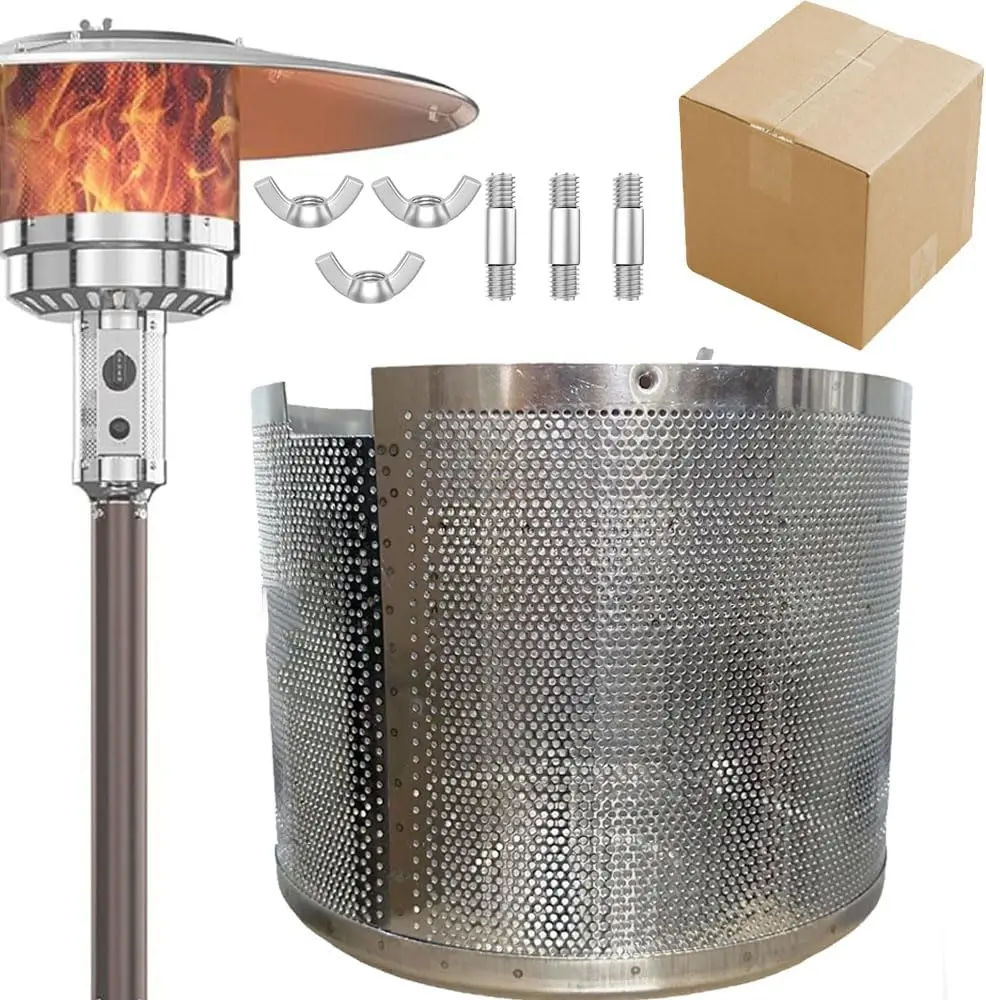 

Сменный экран горелки для обогревателя патио из нержавеющей стали, диаметр 10,75 дюйма, прочный и устойчивый к ржавчине