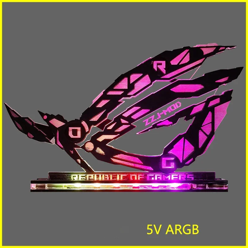 ROG belief RO Ji battle form Fuyuki Ji hand-made mechanical eye up to 5V ARGB 3PIN AURA SYNC