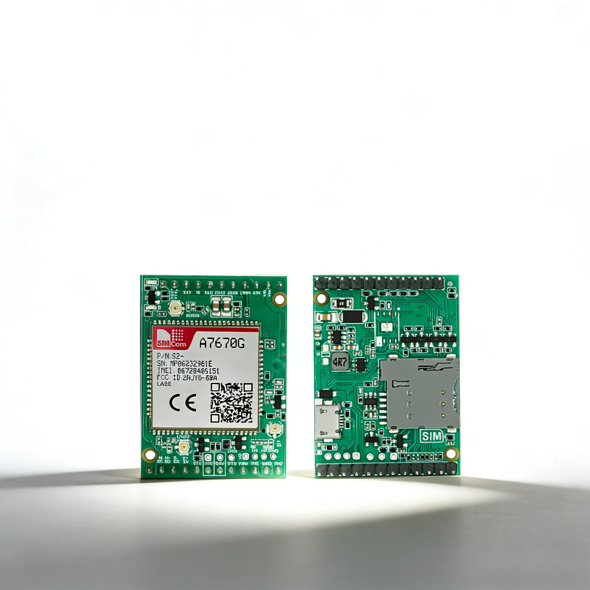 CC-MCore-A7672G-LABE Core Board SIMCOM A7670G-LABE LTE CAT1+4G+2G+Voice No GPS 4G FPC Antenna