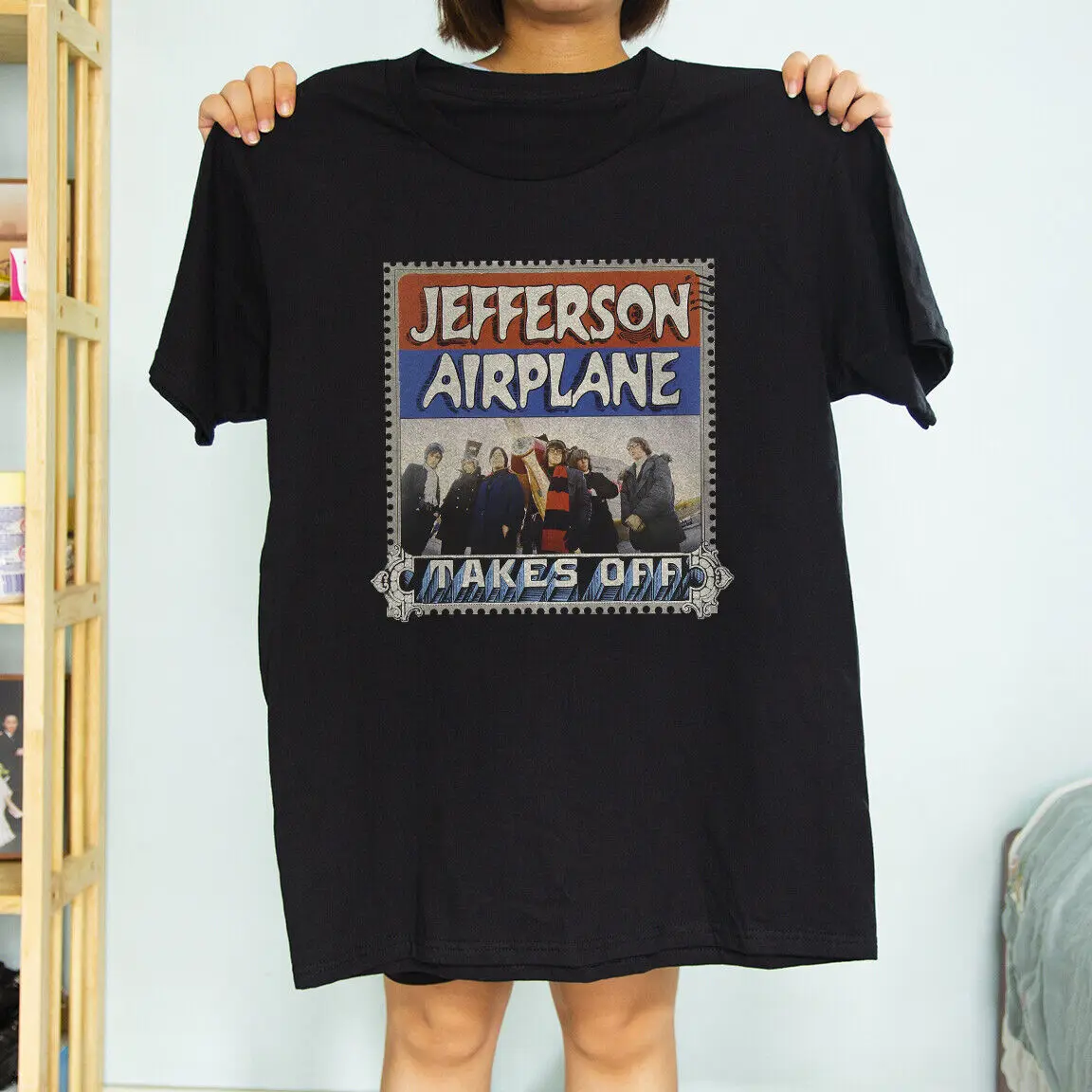 Jefferson Airplane - Jefferson Airplane Takes Off Unisex T-Shirt Size S-3XL