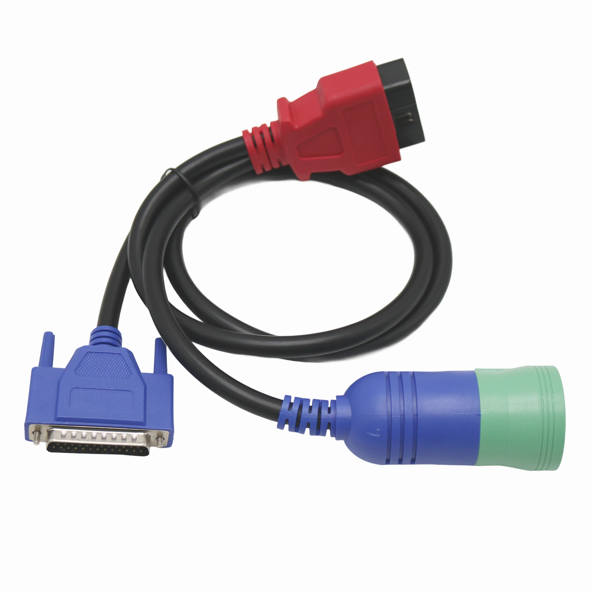 Kabel OBD 9 + 16 pin do wiązki przewodów New Holland CNH DPA5, linia testowa modułu sterującego silnika AS-ENGINE, kabel diagnostyczny — 2
