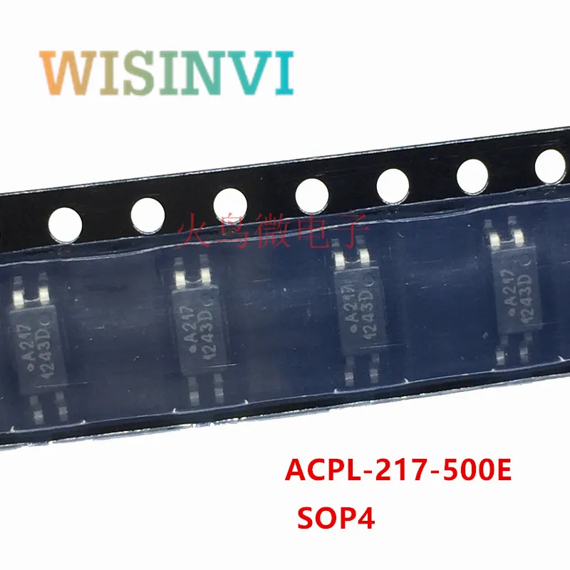 

20-100PCS ACPL-217-500E SOP-4 ACPL-217 A217 SOP4 DC Input , Half-Pitch Phototransistor Optocoupler