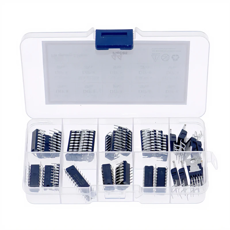 44Pcs 10Value SG3525-TDA2003 DIP Integrated Chip Assorted Kit