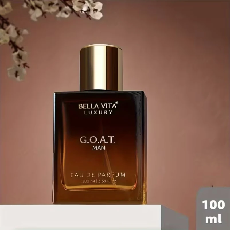 

Белла Вита Роскошь G.O.A.T. Мужские духи 3,4 жидких унции — жирный деревянный восточный стиль, стойкий свежий цветочный аромат, содержащий лимон,