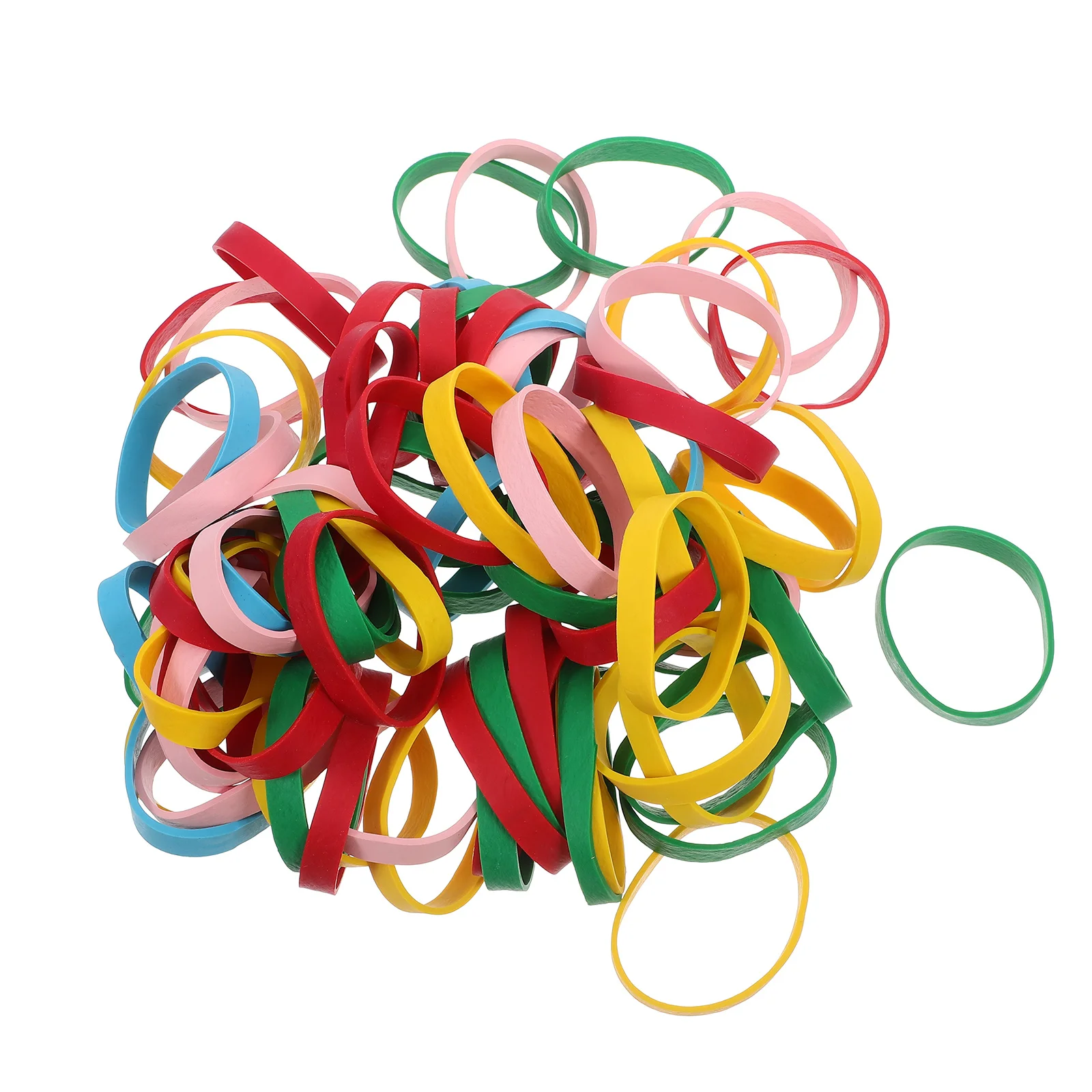 

1Set Rubber Bands Large Thick Elastic Heavy Duty Rubber Band Set for Hiking Camping Office Household Use Versatile Practical