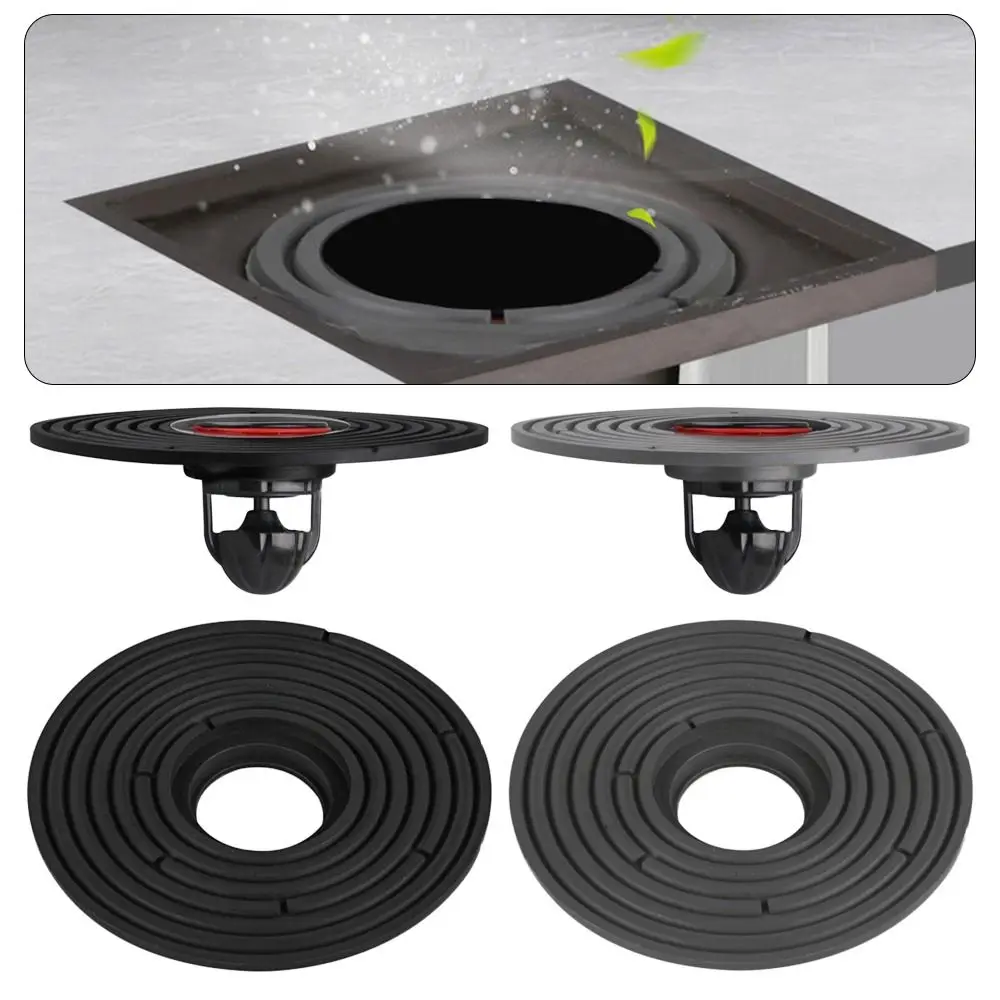 1Pcs Durable Bathroom Floor Drain Core Odor And Insect Proof Can Be Cut Sewer Cover Large Size 138mm Sewer Rapid Drainage