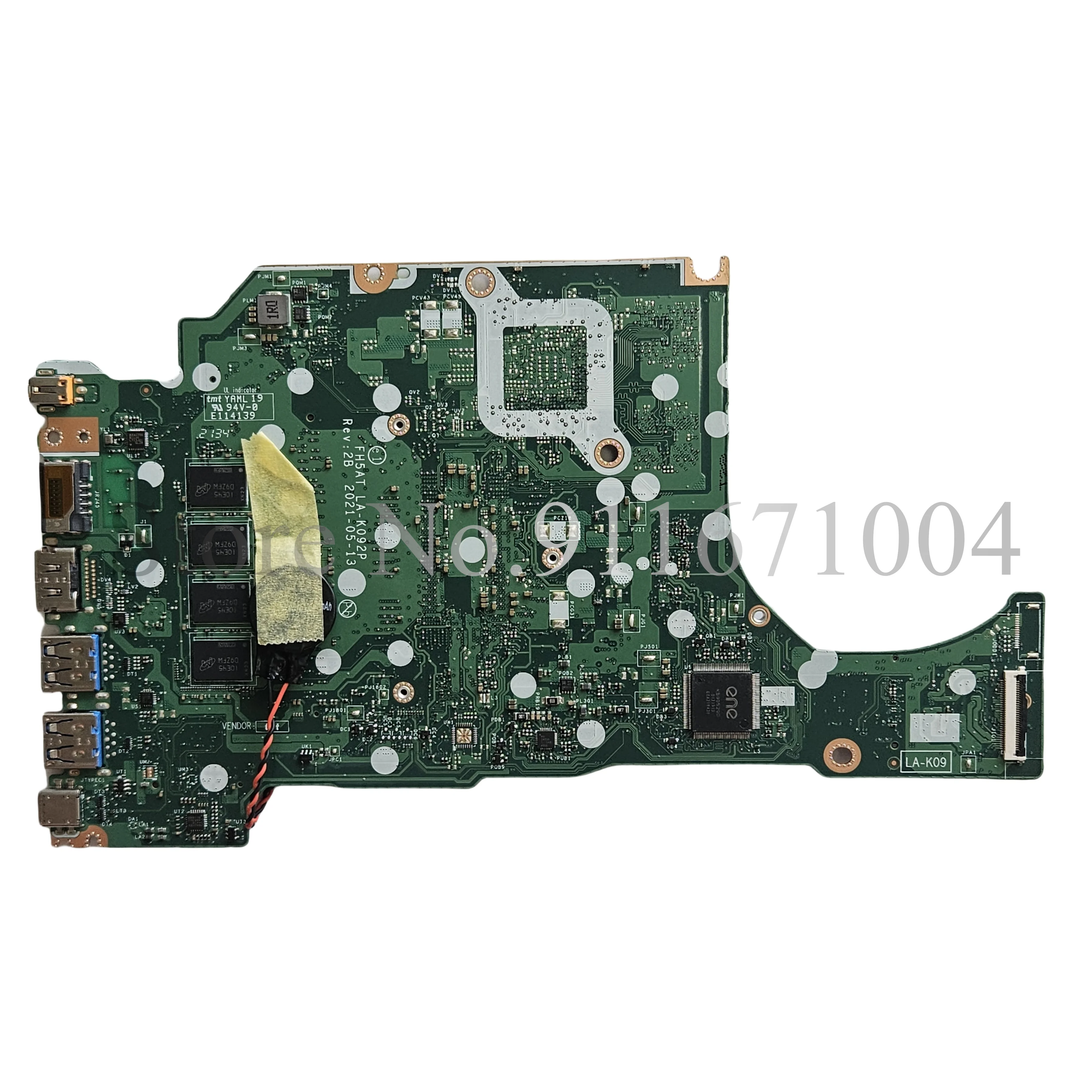 NBAYC11004 NB.AYC11.004 For Acer Aspire A515-56 A515-56G Laptop Motherboard With Core I5-1155G7 CPU 8GB-RAM FH5AT LA-K092P