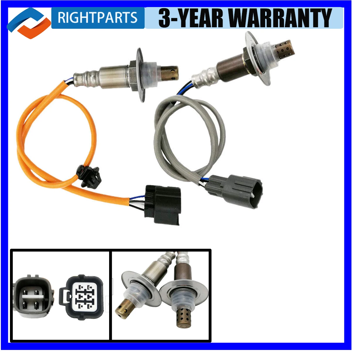 New Up+Downstream Oxygen O2 Sensor For Subaru Forester Impreza 2.5L 2006-2011 Legacy Outback 2.5L 2006-2009 234-9123 234-4445