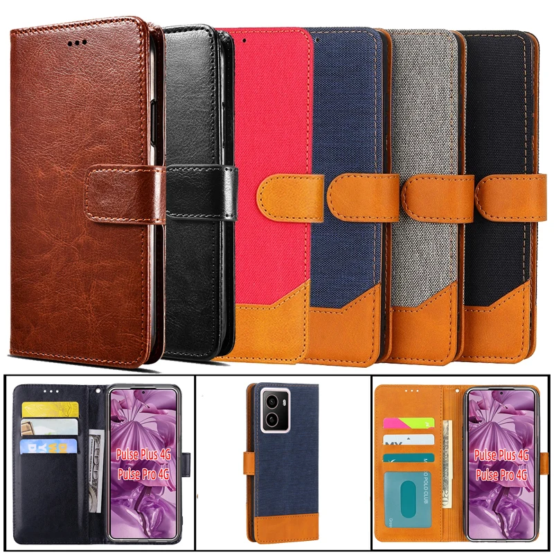 HMD Pulse Case For чехол на Nokia HMD Pulse Pro Case Original Leather Coque Wallet Cover For Estuches De Celular HMD Pulse+ Etui