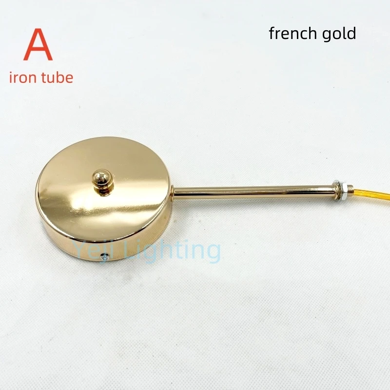 Iron Non Slotted Lamp Shifter Metal Lamp Positioner Restaurant Fan Light Pendant Light Interchangeable Ceiling Plate Lamp Base