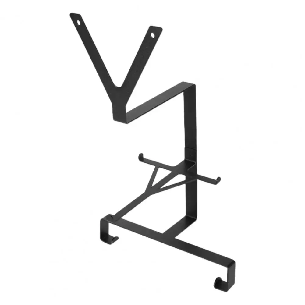 Wall Mount Motorcycle Helmet Holder Hooks Bicycle Sports Helmet Goggles Shoes Pump Cycling Equipment Display Rack Hanger view 2